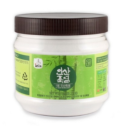 150년 전통 인산죽염 1회 인산죽염분말 1kg