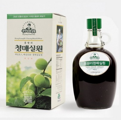 홍쌍리매실농원 3대전통매실 청매실원 1500ml